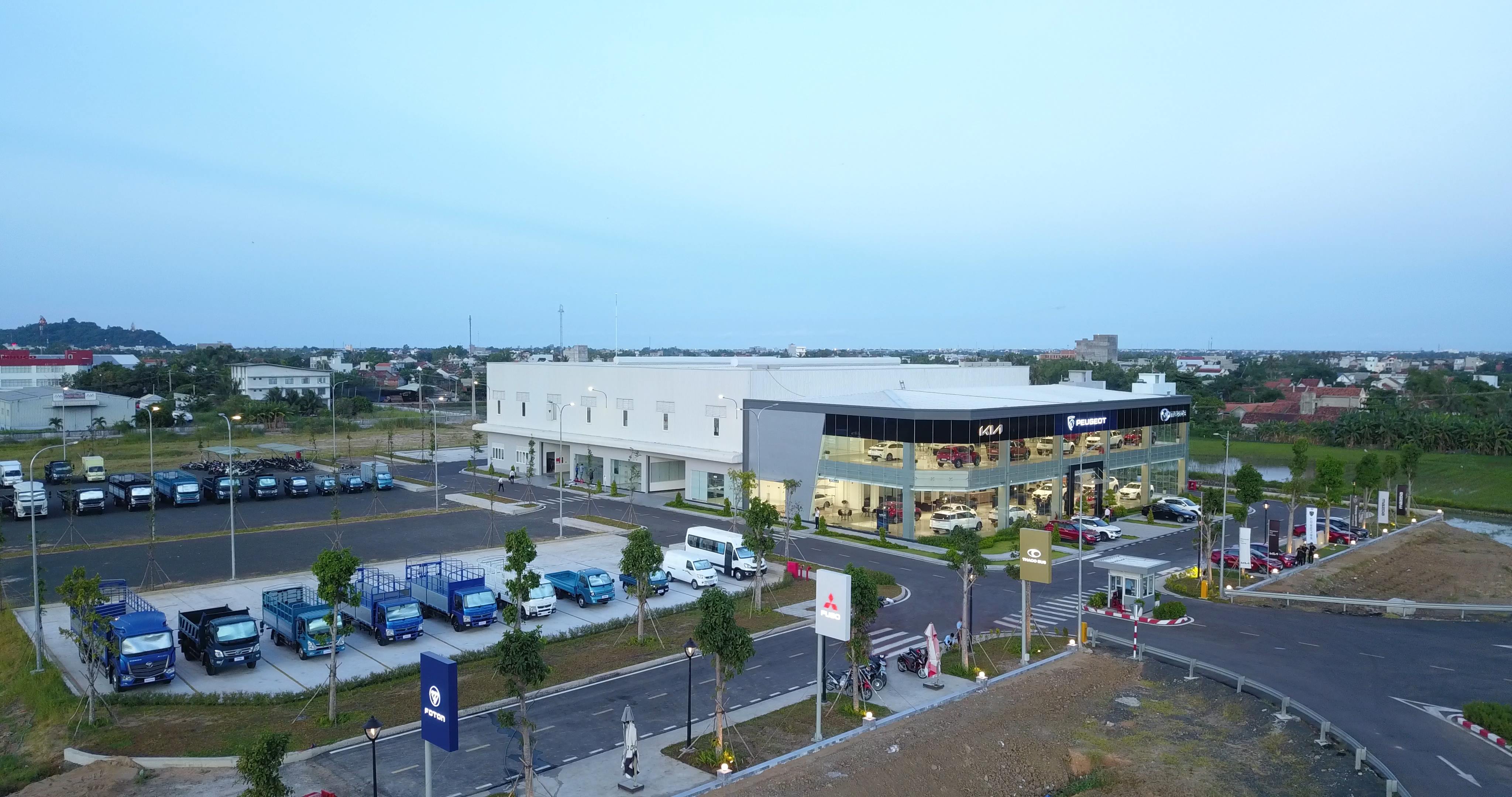 Phú Yên: Đại lý Tải, Bus Thaco Auto Phú Yên